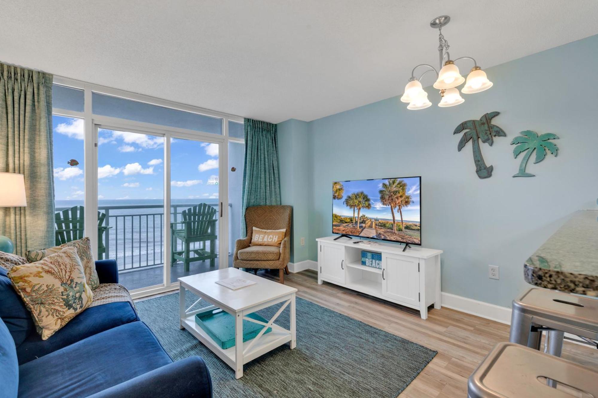 Ocean Front 2Br Elegant Condo In Atlantica Resort Myrtle Beach Luaran gambar
